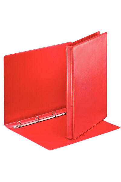 Esselte Mechanical Ring Binder A4 4 Rings 16mm/30mm Red Panorama