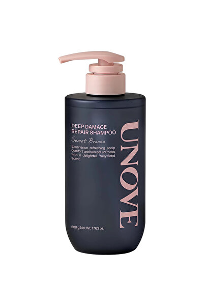 UNOVE Deep Damage Repair Sampon reparator, pentru par deteriorat 500 ml