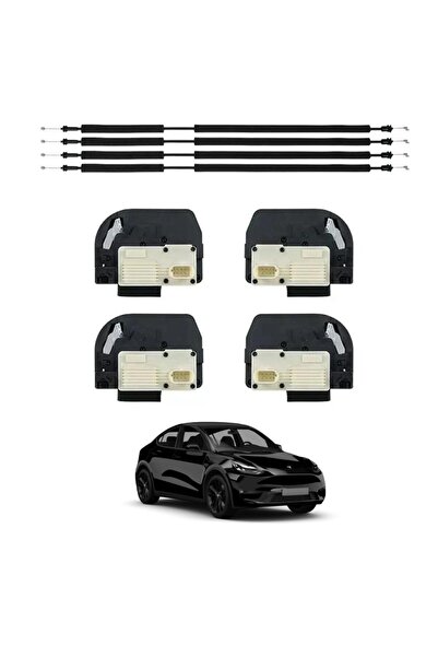 RAMM Tesla Model Y - Model 3 Vacuum Door Conversion Set - 4 Pieces