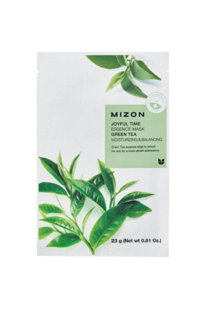 Mizon Joyful Time Essence Mask Green Tea Face mask with revitalizing effect 2...