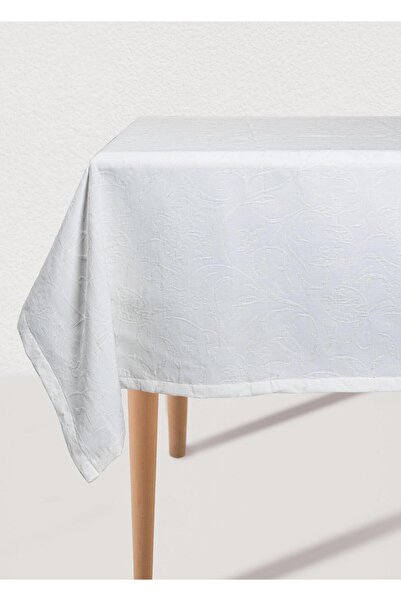 The Mia Rectangular Tablecloth Cream 150x230 cm
