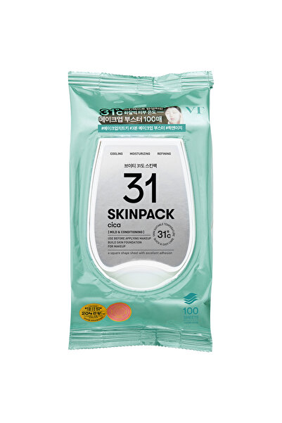 VT COSMETICS Skin Pack Sheet Mask Cica Face mask 100 pcs