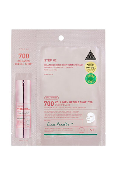 VT COSMETICS Collagen Reedle Shot 700- 2 step sheet Mask Masca de fata 1.5 gr...