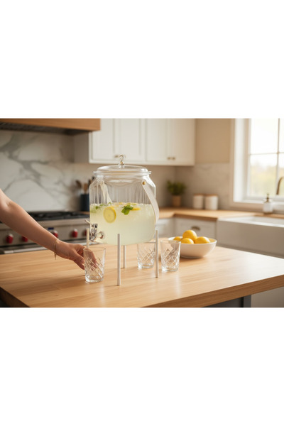 Generic Plastic juice jar, 3 sizes