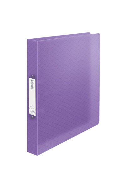Esselte Mechanical Ring Binder A4 2 Rings 25mm/32mm Flexible Cover Lavender C...