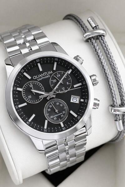Quantum Sapphire Cam İtalyan Bileklikli 10 Atm Suya Dayanıklı 2 Yıl Garantili...