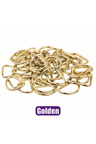 Choice20 25mm Golden 20Pcs Metal D Ring Connection Buckle for Belt Handbag St...