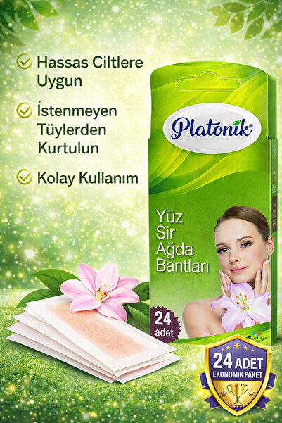 Platonik Yüz Sir Ağda Bandı 1 Adet