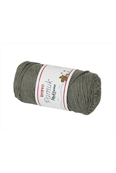 Bravo Cotton Macrame 806 Khaki Knitting Thread 250Gr 240Mt Cotton Thread Bag ...