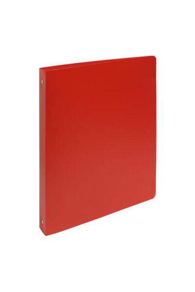 Exacompta Mechanical Ring Binder A4+ 4 Rings 30mm/40mm Flexible Cover Red