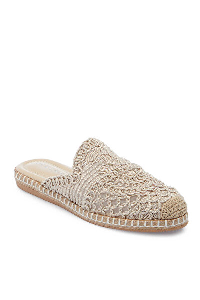 Tergan Nude Tekstil Kadın Terlik - K25Y1TR67863-T5U