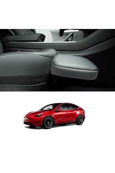 RAMM Tesla Model Y - Model 3 Yumuşak Bacak Desteği Yastığı - Siyah