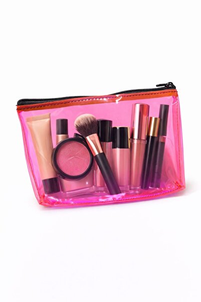 HBS Geantă transparentă pentru machiaj, organizator pentru cosmetice și produ...