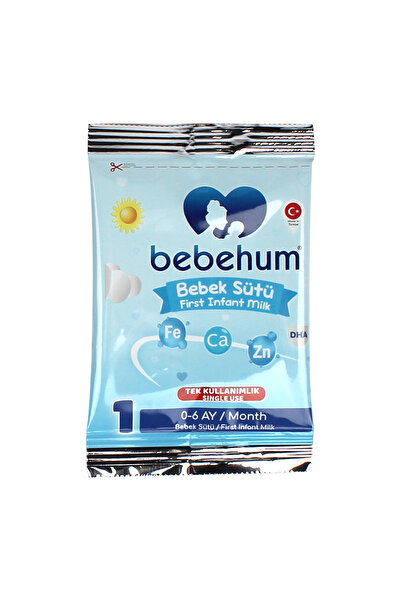 bebehum 1 Numara Tek Kullanımlık Bebek Devam Sütü 1 Adet
