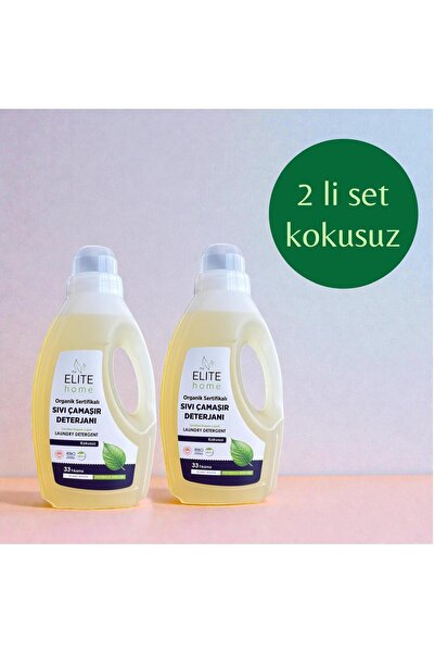 The Elite Home Organik ve Vegan Sertifikalı Sıvı Çamaşır Deterjanı 825 ml Kok...