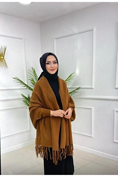 b buhari bykoc Soft Textured Tassel Shawl