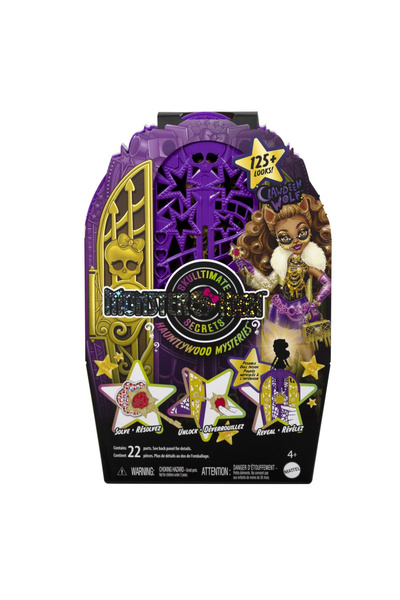mattel Monster high papusa clawdeen wolf cu dulap revelator si accesorii copi...