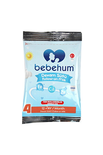 bebehum 4 Numara Tek Kullanımlık Bebek Devam Sütü 1 Adet
