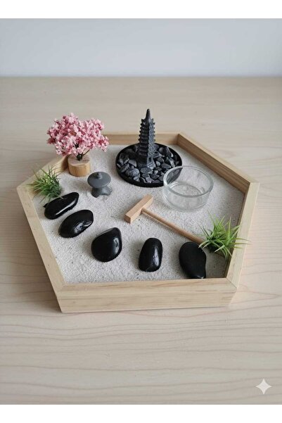 OEM ​Grădină Zen Japoneză "Absolu Chic" – Kit Complet pentru Relaxare și Medi...