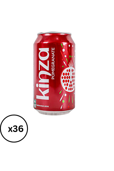 Kinza علبة مشروب الرمان، 360 مل × 24