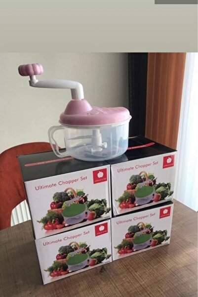 Allians Pembe El Blender Doğrayıcı Seti, Hızlı ve Kolay Kullanım