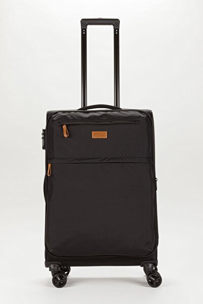 Fossil Unisex Ekstra Hafif Haki Kumaş Orta Boy Valiz