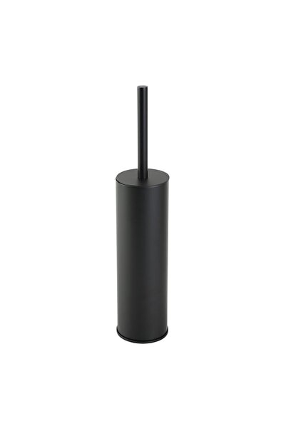 kobos Στρογγυλή βάση για βούρτσα τουαλέτας, μαύρη ματ, που εξοικονομεί χώρο K...
