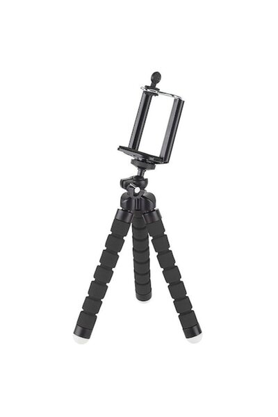 dalimag Mini Flexible Tripod for Phone or Video Camera, Black