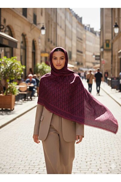 w white stars sports & wear Double Sided D Pattern Shawl