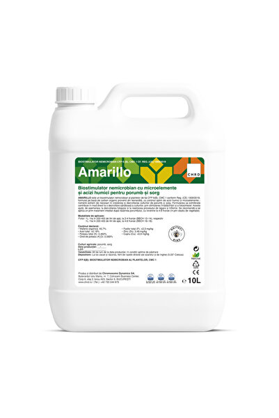 CHRD AMARILLO, Немикробен биостимулатор за царевица и сорго, 10 л