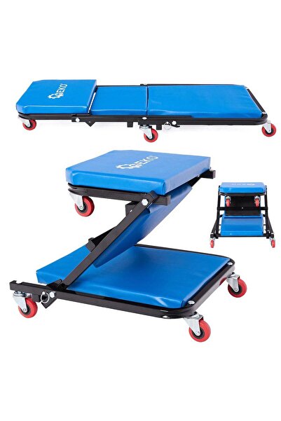 GEKO PAT SCAUN MOBIL 2 IN 1 PENTRU ATELIER MECANIC AUTO