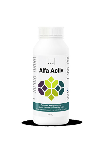 CHRD АЛФА АКТИВ, Течен неорганичен тор за люцерна и детелина, 1 л