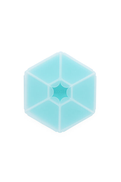 Melii Εξάγωνο κουτί σνακ 6 θέσεων, melii, μπλε για παιδιά άνω των 0 μηνών