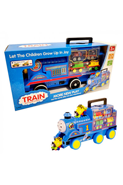 OEM Thomas Train Set with Large Locomotive + 4 Small Trains