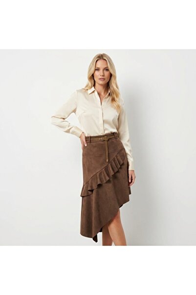 MAXORA SHOP Eco-friendly suede skirt