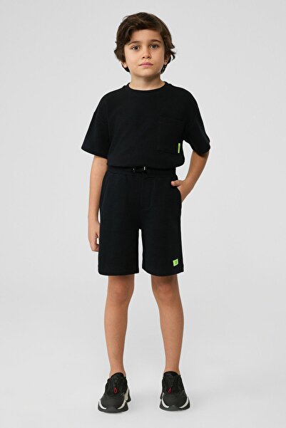 NBT BSC Μαύρο σορτς αγοριού BG Store