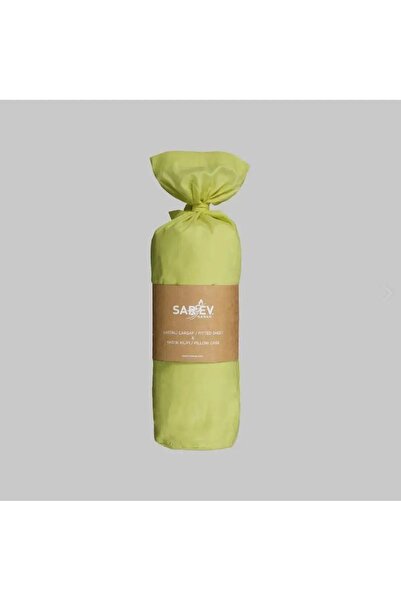 Sarev 100% Cotton Single 100*200 cm Fitted Sheet Set with 1 Pillowcase