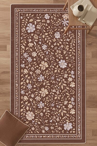 West Home Machine Washable Non-Slip Base Stain-Resistant Living Room Carpet K...