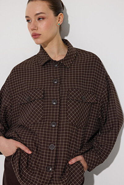 Touché Privé Silvery Oversize Shirt