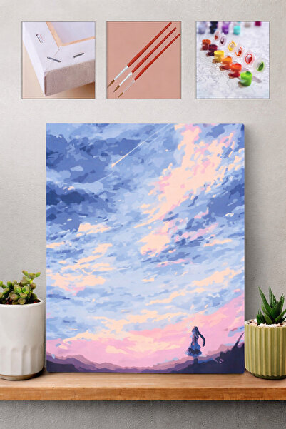 Carmen Sayılarla Boyama Seti - Gökyüzü Rüyası