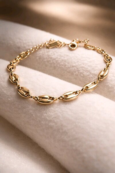 stainless steell Steel Gold Cola Cap Women's Bracelet 16+6 cm