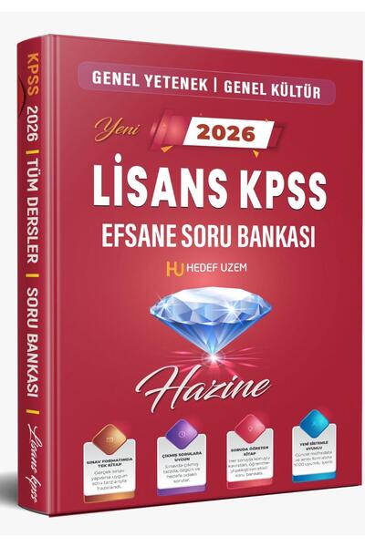Liyakat Yayınları LİSANS KPSS EFSANE SORU BANKASI / GENEL YETENEK - GENEL KÜLTÜR
