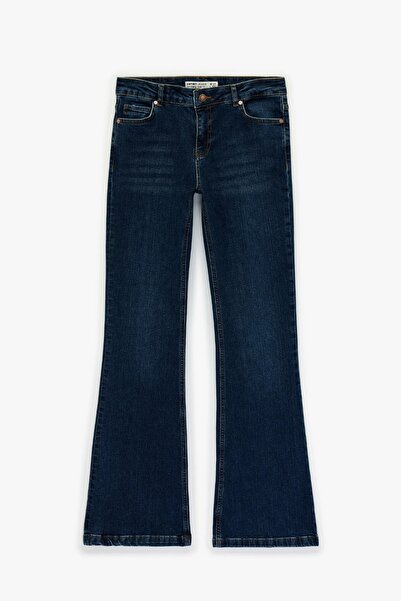 Koton Women's Trousers 6Wal40221Mddrk