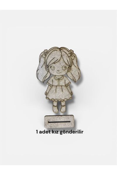 OES HOME 1 Kız Ahşap Boyama Ahşap Oyuncak Aktivite Karne Hediyesi Yaz Okulu E...