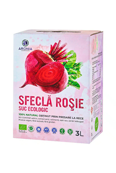 Aronia Charlottenburg Suc de Sfecla Rosie 3L
