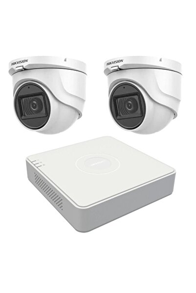 Hikvision Sistem de supraveghere cu 2 camere de interior de 5MP