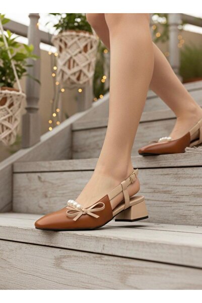 Santamarina Kadın Veran Fiyonk Taş Detaylı Klasik Topuklu Ayakkabı