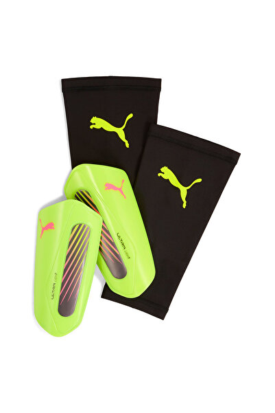 Puma Manșon ultraușor unisex galben pentru protecția tibiei la fotbal 03098902