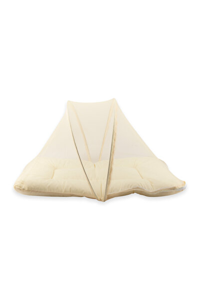 LITTLE ANGEL سرير أطفال قابل للطي للسفر مع ناموسية