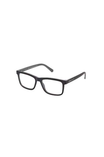 Gant Ga3266 Rectangular Injected Frames For Men Size 53, Matte Black